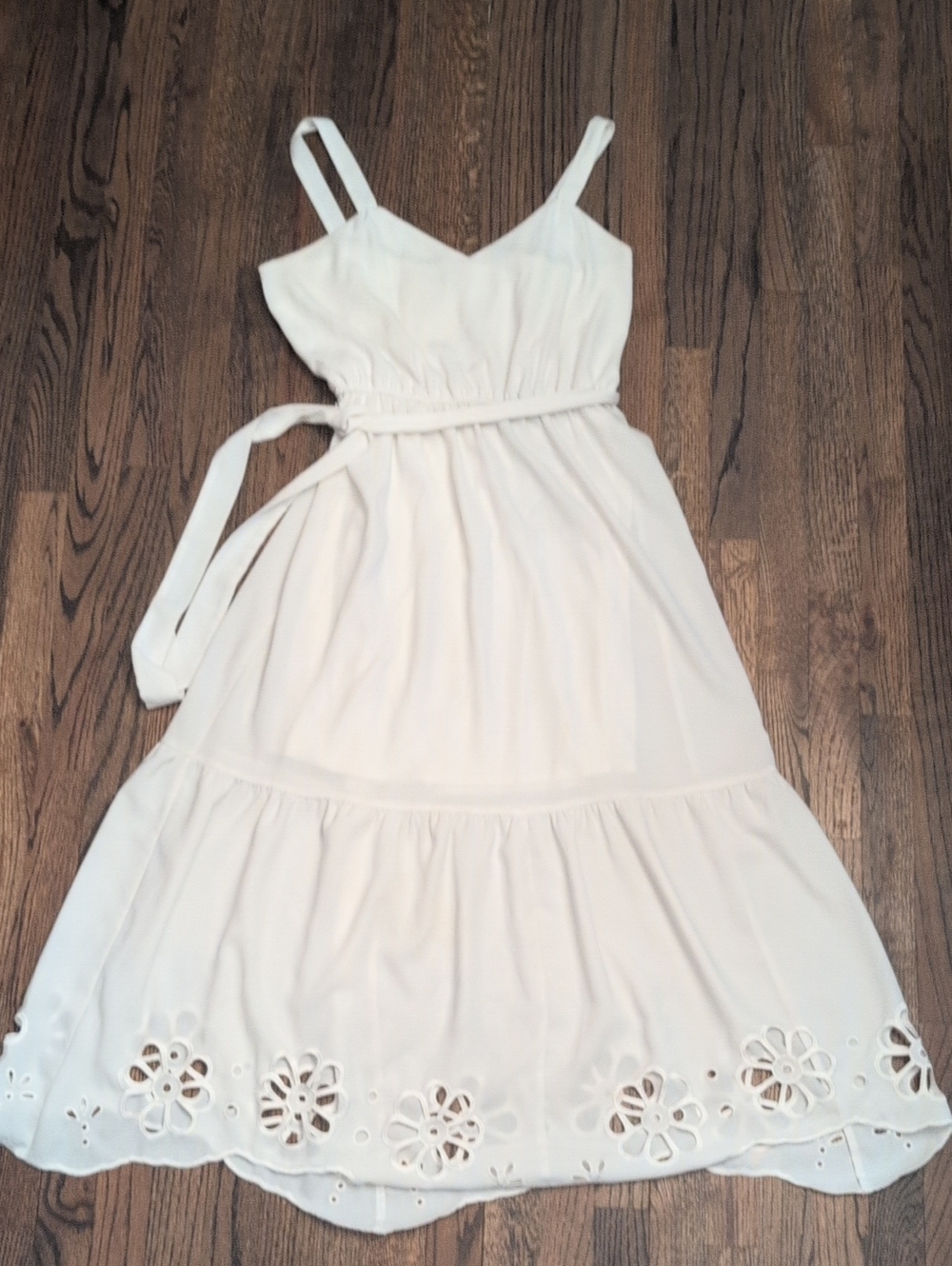 Simply Vera Vera Wang White Eyelet Sundress